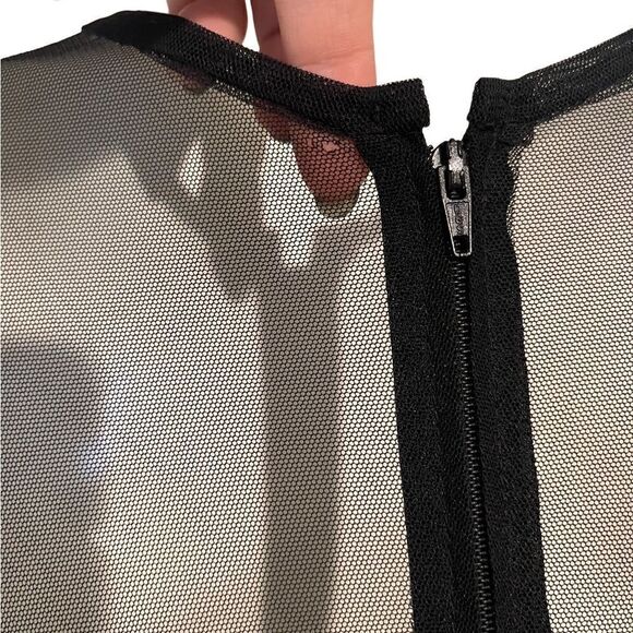 Vintage Susan Roselli for Vijack Mesh Bodycon Dress - Picture 9 of 12